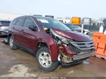 2012 Honda Cr-v Lx Burgundy vin: 5J6RM4H33CL068064