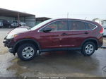 2012 Honda Cr-v Lx Burgundy vin: 5J6RM4H33CL068064