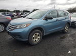 2013 Honda Cr-v Lx Blue vin: 5J6RM4H33DL071600