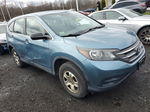 2013 Honda Cr-v Lx Blue vin: 5J6RM4H33DL071600