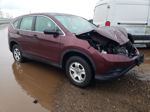 2013 Honda Cr-v Lx Purple vin: 5J6RM4H33DL077770