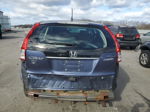 2012 Honda Cr-v Lx Blue vin: 5J6RM4H34CL041228