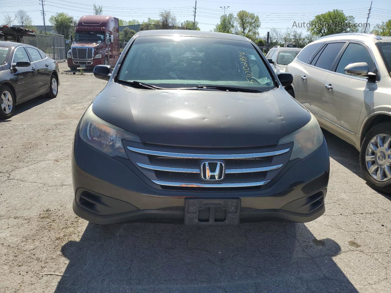 2013 Honda Cr-v Lx Black vin: 5J6RM4H34DL005573