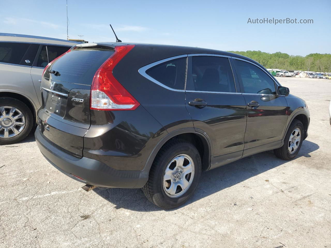 2013 Honda Cr-v Lx Black vin: 5J6RM4H34DL005573