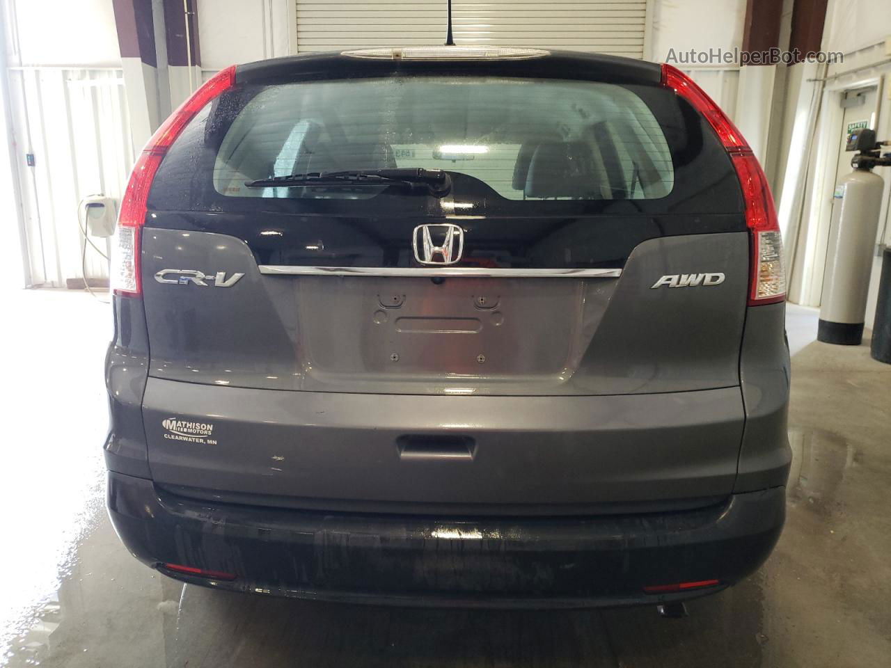 2013 Honda Cr-v Lx Charcoal vin: 5J6RM4H34DL016153