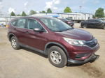 2015 Honda Cr-v Lx Purple vin: 5J6RM4H34FL107197