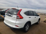 2016 Honda Cr-v Lx White vin: 5J6RM4H34GL014536