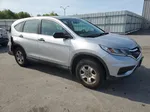 2016 Honda Cr-v Lx Silver vin: 5J6RM4H34GL097093