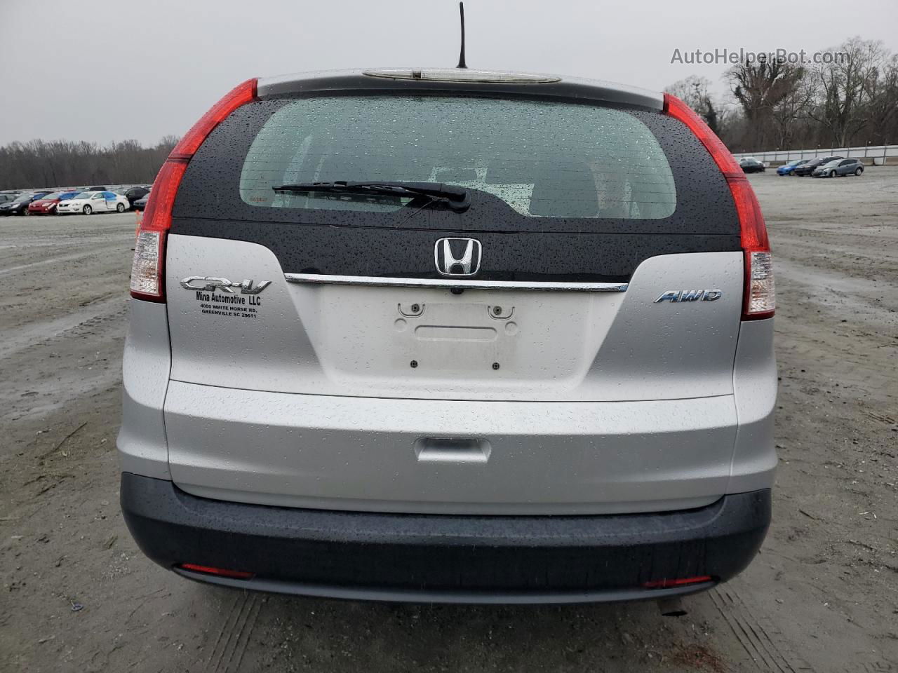 2012 Honda Cr-v Lx Silver vin: 5J6RM4H35CL038841