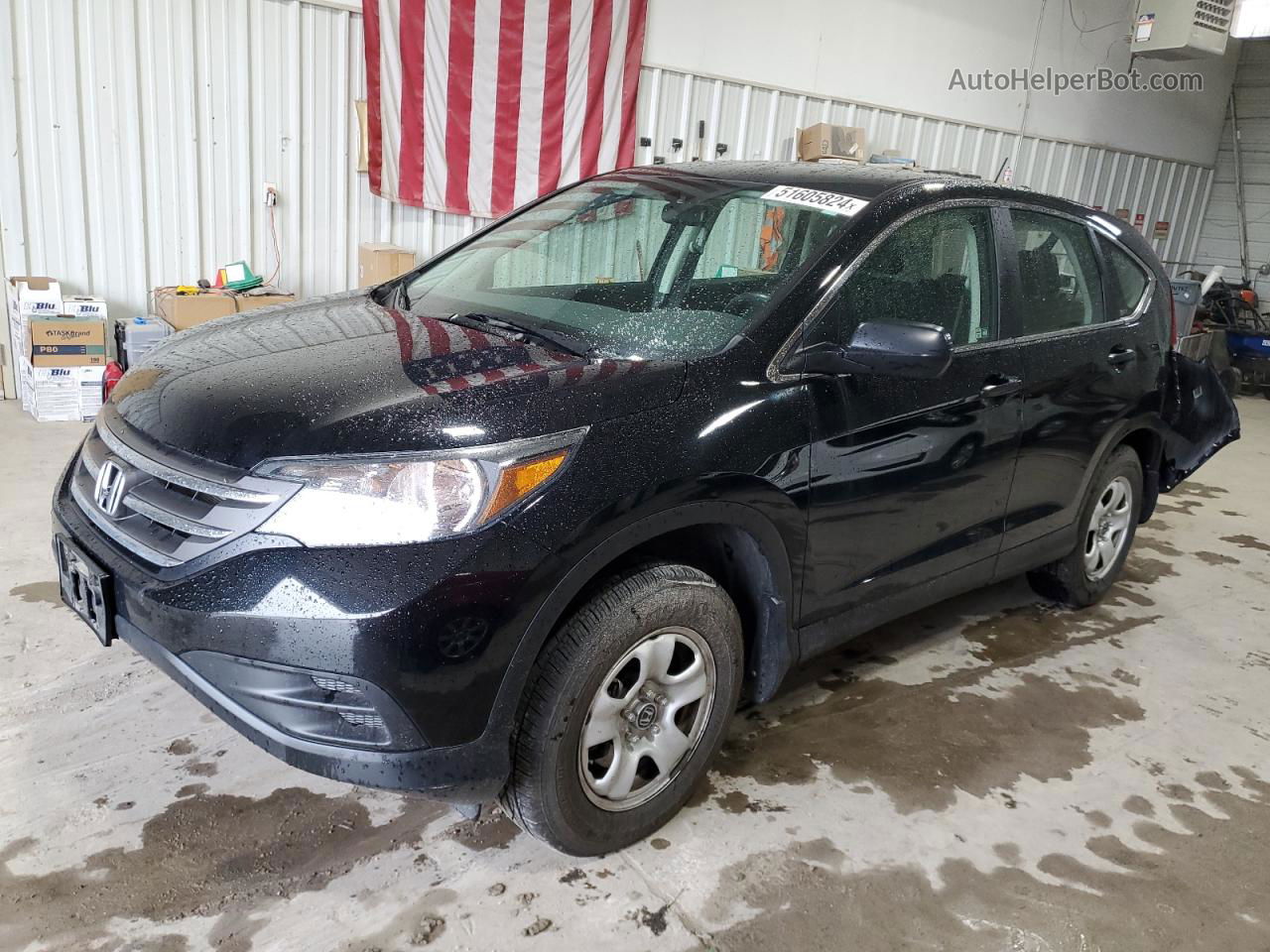 2012 Honda Cr-v Lx Черный vin: 5J6RM4H35CL081723