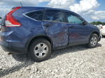 2013 Honda Cr-v Lx Синий vin: 5J6RM4H35DL000348