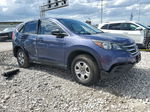 2013 Honda Cr-v Lx Синий vin: 5J6RM4H35DL000348