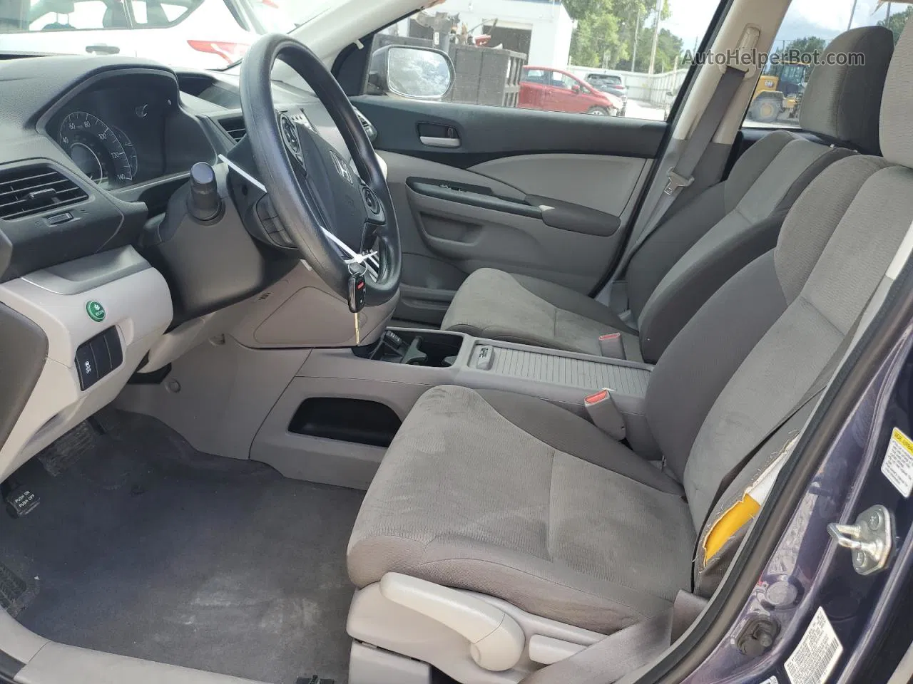 2013 Honda Cr-v Lx Синий vin: 5J6RM4H35DL000348