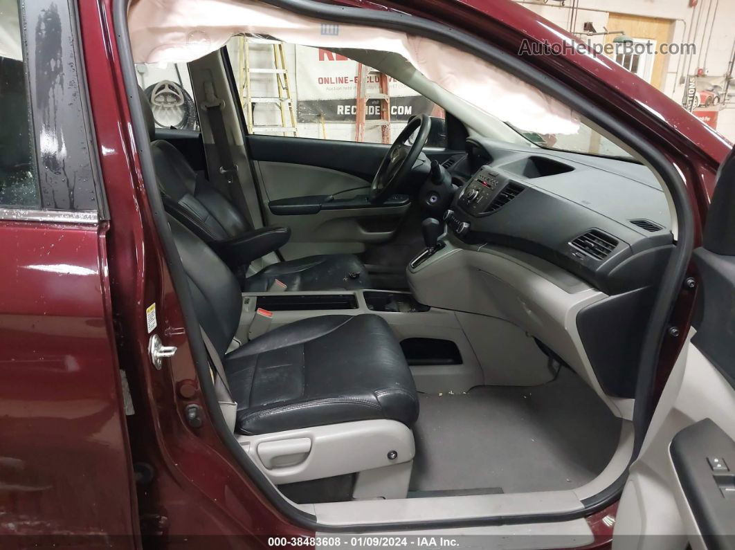 2013 Honda Cr-v Lx Красный vin: 5J6RM4H35DL018560