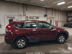 2013 Honda Cr-v Lx Красный vin: 5J6RM4H35DL018560