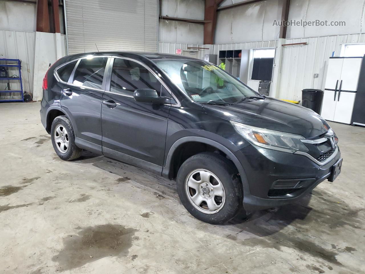 2016 Honda Cr-v Lx Черный vin: 5J6RM4H35GL133082