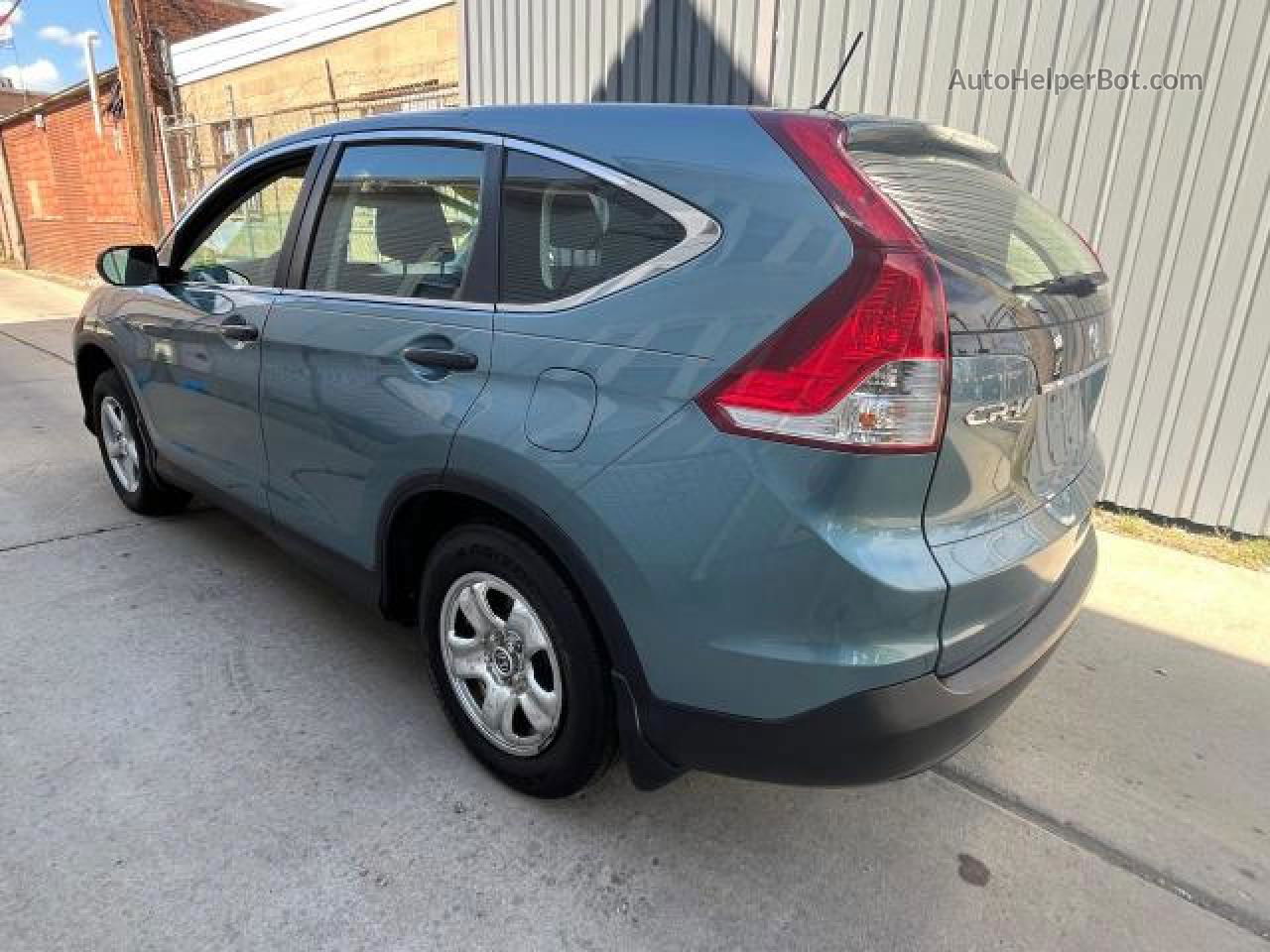 2013 Honda Cr-v Lx Green vin: 5J6RM4H36DL034122