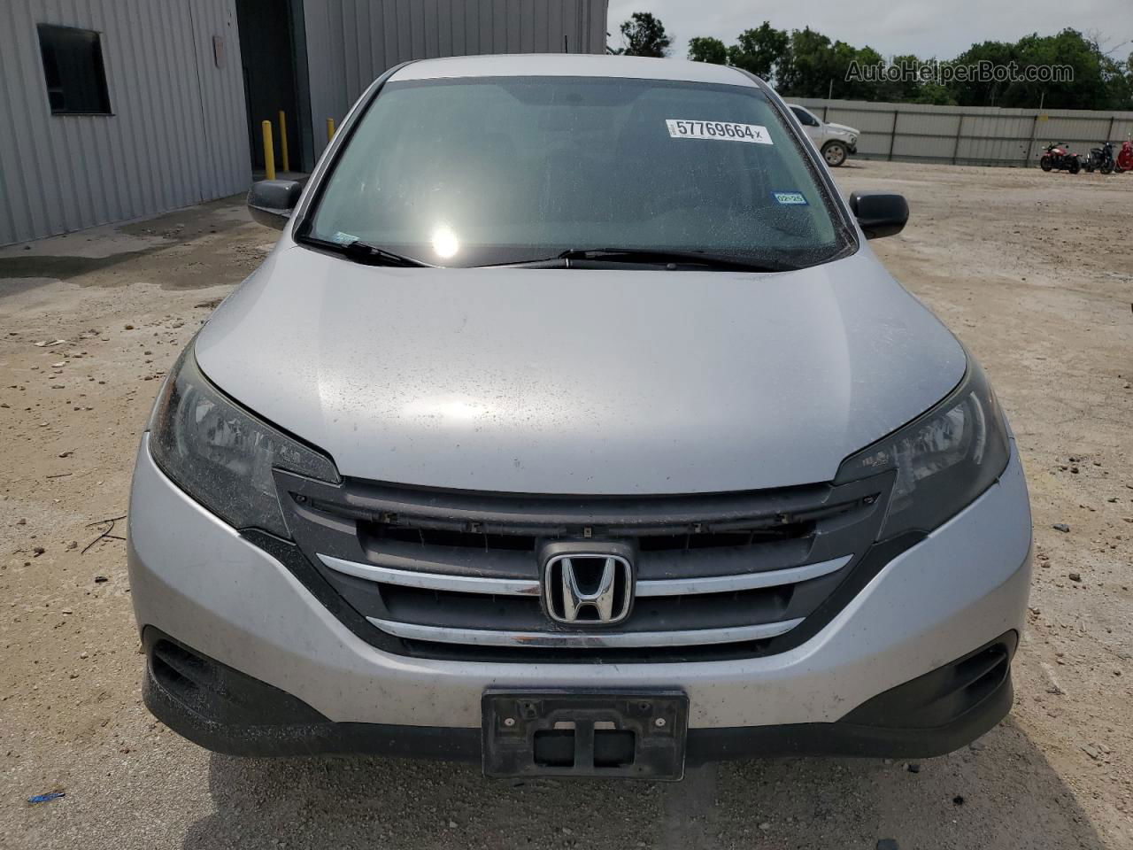 2013 Honda Cr-v Lx Silver vin: 5J6RM4H36DL043094