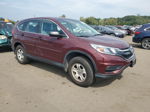 2015 Honda Cr-v Lx Burgundy vin: 5J6RM4H36FL015587