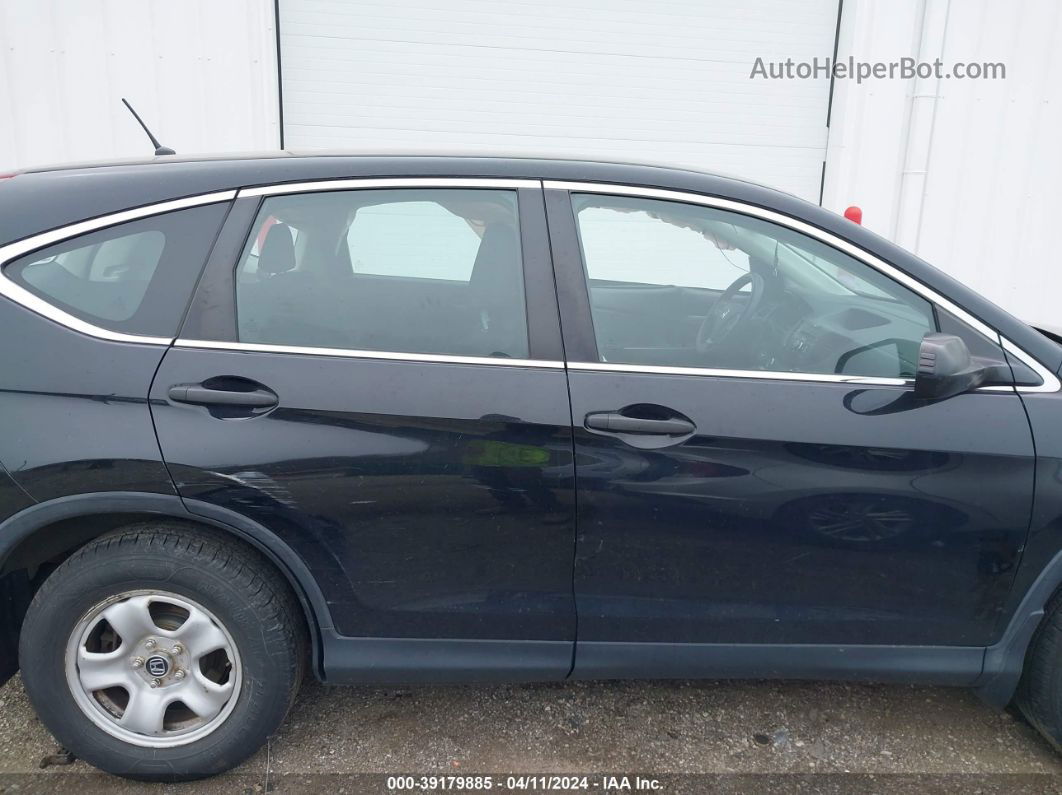 2015 Honda Cr-v Lx Black vin: 5J6RM4H36FL025648