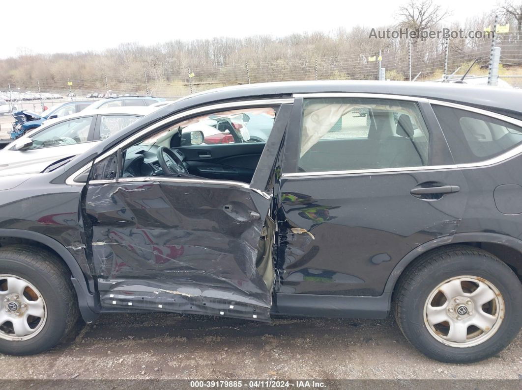 2015 Honda Cr-v Lx Black vin: 5J6RM4H36FL025648