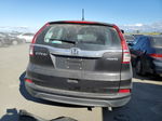 2015 Honda Cr-v Lx Charcoal vin: 5J6RM4H36FL110084