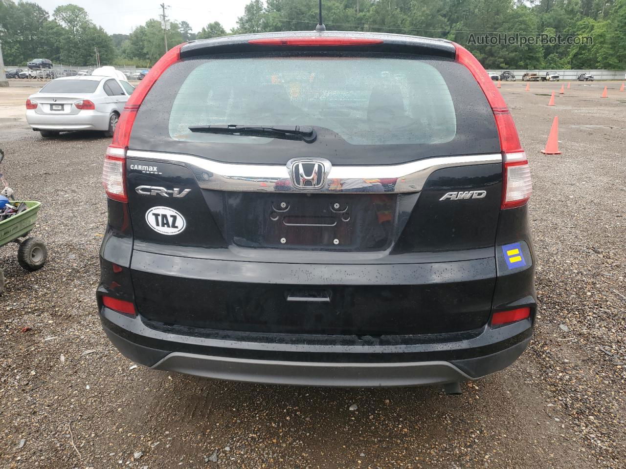 2016 Honda Cr-v Lx Черный vin: 5J6RM4H36GL140672