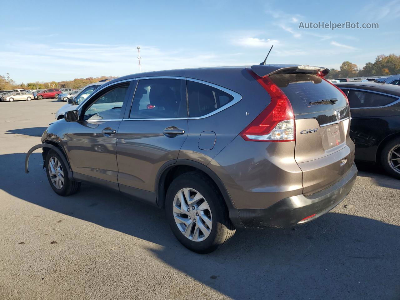 2013 Honda Cr-v Lx Tan vin: 5J6RM4H37DL021413