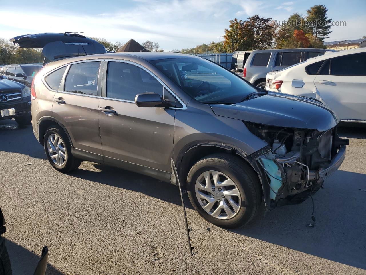 2013 Honda Cr-v Lx Tan vin: 5J6RM4H37DL021413