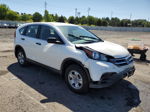 2013 Honda Cr-v Lx White vin: 5J6RM4H37DL046506