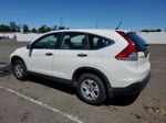 2013 Honda Cr-v Lx White vin: 5J6RM4H37DL046506