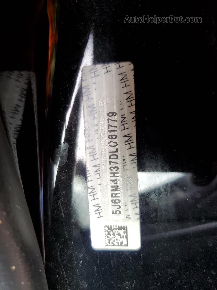2013 Honda Cr-v Lx Black vin: 5J6RM4H37DL061779