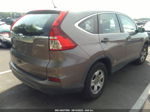 2015 Honda Cr-v Lx Brown vin: 5J6RM4H37FL047299