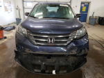 2012 Honda Cr-v Lx Blue vin: 5J6RM4H38CL027090