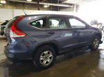 2012 Honda Cr-v Lx Blue vin: 5J6RM4H38CL027090