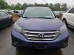 2012 Honda Cr-v Lx Blue vin: 5J6RM4H38CL077228