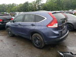 2012 Honda Cr-v Lx Blue vin: 5J6RM4H38CL077228