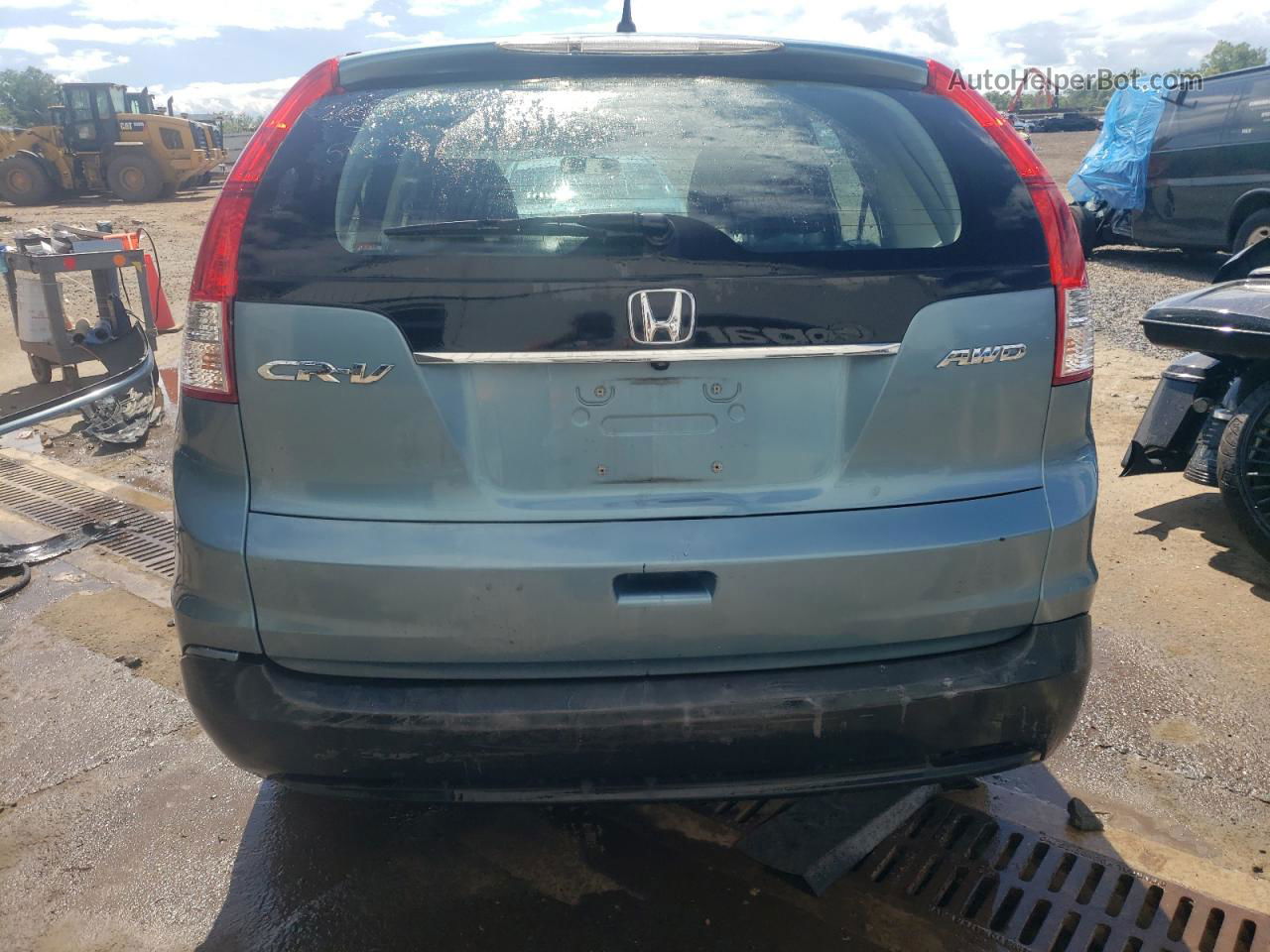 2013 Honda Cr-v Lx Синий vin: 5J6RM4H38DL013353