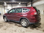 2015 Honda Cr-v Lx Burgundy vin: 5J6RM4H38FL003778