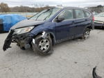 2015 Honda Cr-v Lx Синий vin: 5J6RM4H38FL004770