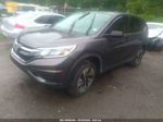 2016 Honda Cr-v Lx Gray vin: 5J6RM4H38GL056790