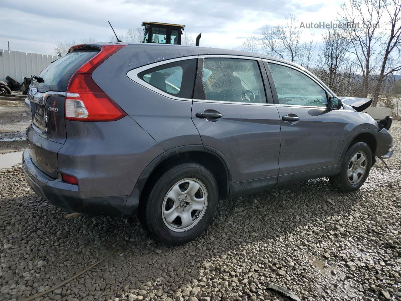 2016 Honda Cr-v Lx Серый vin: 5J6RM4H38GL126966