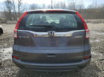 2016 Honda Cr-v Lx Gray vin: 5J6RM4H38GL126966