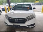 2015 Honda Cr-v Lx White vin: 5J6RM4H39FL047109