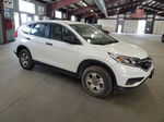 2015 Honda Cr-v Lx White vin: 5J6RM4H39FL118003