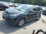 2012 Honda Cr-v Lx Black vin: 5J6RM4H3XCL033635