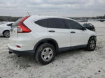 2015 Honda Cr-v Lx White vin: 5J6RM4H3XFL028777