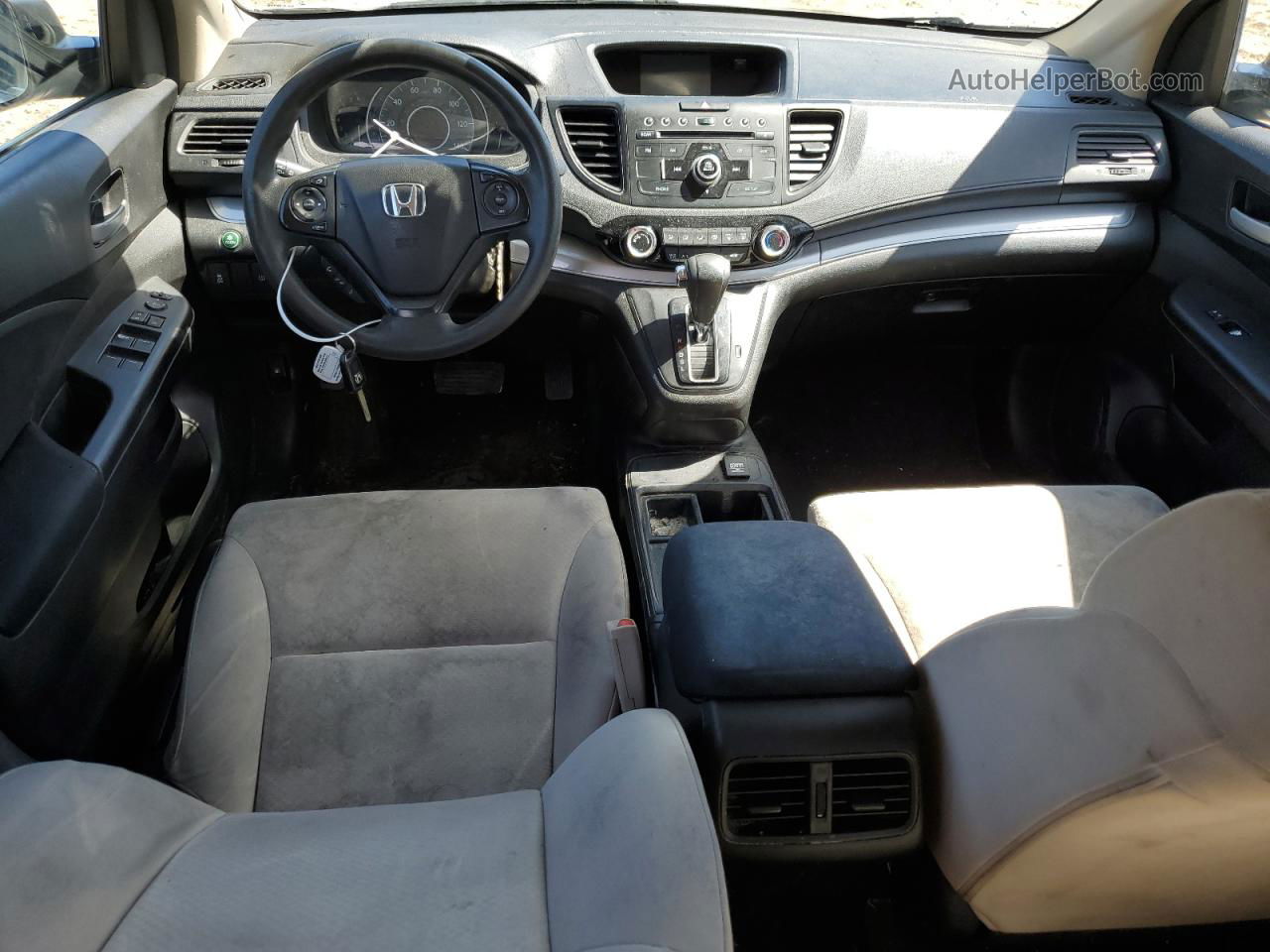 2015 Honda Cr-v Lx Белый vin: 5J6RM4H3XFL040492