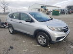 2015 Honda Cr-v Lx Silver vin: 5J6RM4H3XFL054005