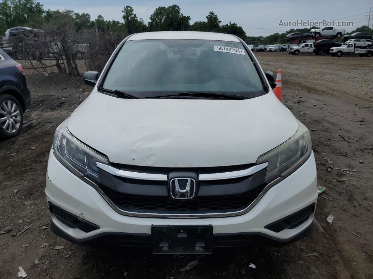 2016 Honda Cr-v Lx Белый vin: 5J6RM4H3XGL038727